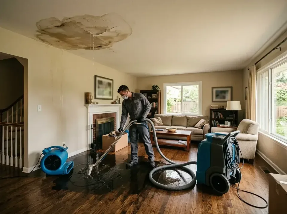 attic-pipe-burst-ceiling-drip-008 — frequently asked questions, Water Damage Restoration & Carpet Care in Ankeny, IA